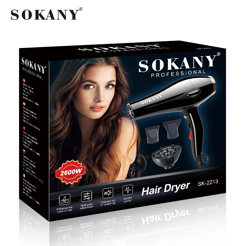 SOKANY-Hot-And-Cold-Air-Hair-Dryer-3-In-1-Concentrator-And-Diffuser-Attachments-Automatic-Power